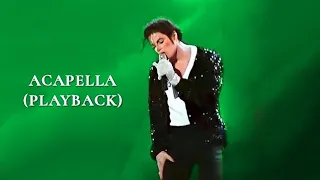 Michael Jackson — Billie Jean | Live in Munich, 1997(Acapella)