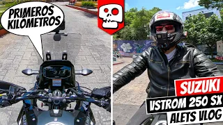 Suzuki V-Strom 250 SX #2 Primeros kilómetros | Alets Vlog | Alets Go