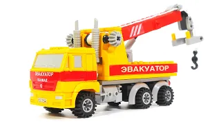 Gorod masterov 5050 Kamaz Tow truck   | Construction playset