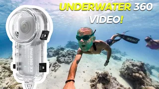 NEW Insta360 X3 INVISIBLE Dive Case - Get Amazing UNDERWATER 360 Footage!