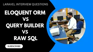 ELOQUENT ORM VS QUERY BUILDER VS RAW SQL | I HATE PROGRAMMING