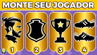 🔥 MONTE O SEU JOGADOR DE FUTEBOL PELAS CARTAS MISTERIOSAS | Jogo das escolhas | Quiz de Futebol #2