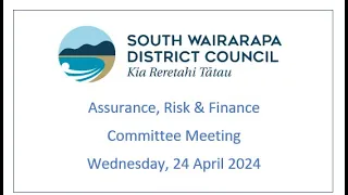 Assurance, Risk and Finance Committee (Grants) 24 April 2024 - Part 2