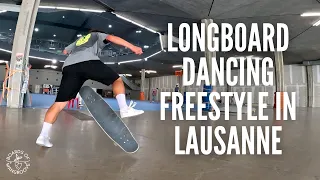 LONGBOARD DANCING FREESTYLE IN LAUSANNE