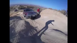 Jeep grand cherokee Rough country 4 inch long and short arm test