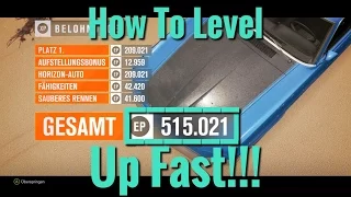 Forza Horizon 3 | How To Level Up Fast | 500'000 XP per Hour