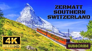 Zermatt 4K Amazing Drone and Walk Footage in southern Switzerland’s