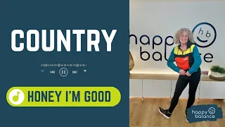 COUNTRY | 'HONEY I'M GOOD' by ANDY GRAMMER | Zumba® | Zumba Gold® | Dance Fitness | Low-Impact