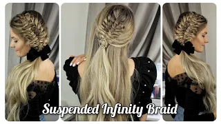 SUSPENDED INFINITY BRAID TUTORIAL