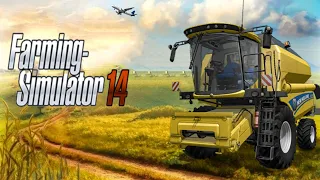 farming Simulator 14 | Sowing Wheat & Grass Cutting | Timelapse |