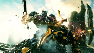 Transformers the last knight - Optimus prime vs Bumblebee Rescore "Honor To the End" Soundtrack