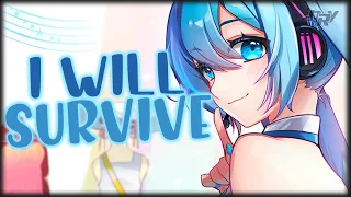 Nightcore - I Will Survive  ⌠Lyrics⌡ ► Besomorph & Meric Again ft. Nito-Onna