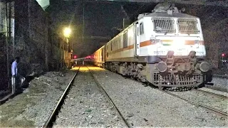 (02903) GOLDEN TEMPLE MAIL SPECIAL (Mumbai Central - Amritsar) With (BRC) WAP7 Locomotive.!