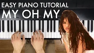 Camila Cabello - My Oh My (feat. DaBaby) | Easy Piano Tutorial