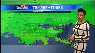 Tuesday: More fog, heavy rain, strong storms possible later in week