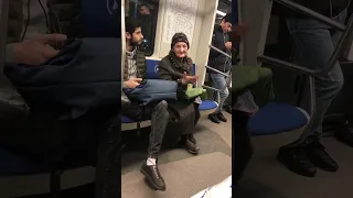 Бабка Тамара или типичная атмосфера в московском метро...