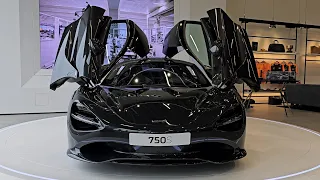 Racing Car McLaren 750s Carbon Fiber Supercar