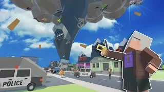 SUPER TORNADO TEARS THROUGH CITY! - Tiny Town VR Gameplay - Oculus VR Game