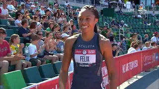 Women's 200m Semi-Finals - USA 2021 Track & Field Olympic Trials