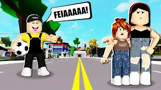 ELE CHAMOU ELA DE FEIA MAS DEPOIS SE ARREPENDEU NO BROOKHAVEN : Historinha roblox