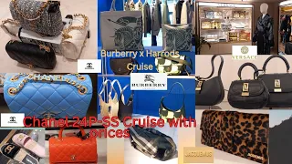 Chanel 24P SS Cruise/Burberry x Harrods/ Versace/Jacquemus, Luxury Shopping in Harrods