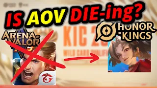 Is AOV dying? AWC cancelled and rebrand to KIC for HOK
