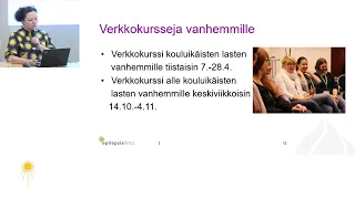 Vammaisen lapsen epilepsia -webinaari