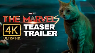 THE MARVELS - Teaser Trailer | 4K Official | Captain Marvel, Brie Larson, Samuel L. Jackson
