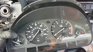 BMW E39 540i 530i 528i 525i - Dash Cluster Speedometer Removal