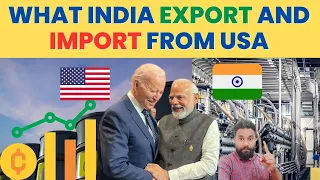 Top 10 Products India Import From USA | Top 10 Products India Exports To USA | India USA Trade