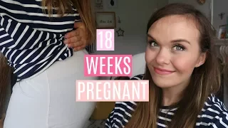 18 WEEKS PREGNANT - PREGNANCY UPDATE - NEW SYMPTOMS & 18 WEEK BUMP