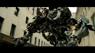 Transformers  - Prime vs Bonecrusher and Final Battle Fight Scene - Only Action [2007]