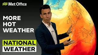08/09/23 – Dry, Warm and Bright – Afternoon Weather Forecast UK – Met Office Weather
