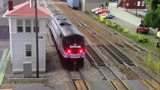 HO Scale OPS: Trouble on Amtrak's MI2 Runner