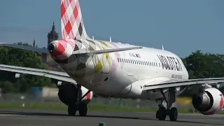 Airbus A319 -Volotea- (EC-NGL) despegue San Sebastián