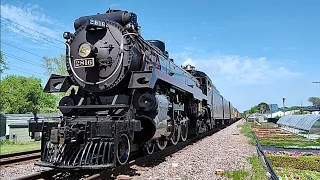 Canadian Pacific 2816 east at Des Plaines, Illinois on May 6, 2024