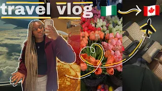 nigeria to canada TRAVEL VLOG 🇨🇦 as an international student