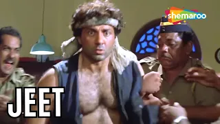 गंदे गट्टर की गन्दी पैदाइश | Jeet (HD) FULL MOVIE | Sunny Deol, Karisma Kapoor, Tabu, Amrish Puri