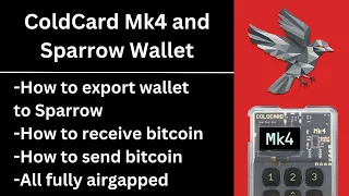 How to use ColdCard with Sparrow Wallet | The ColdCard Guides