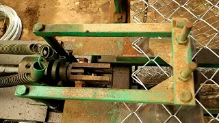 2m to 4m width double wire chain link fence making machine