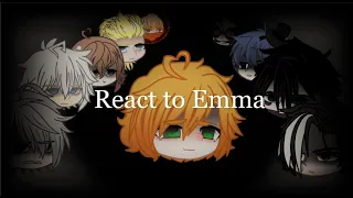 Fandoms react to Emma The promised Neverland (A lot of Ray angst and Manga spoiler) (3/10)