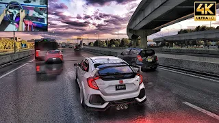 850HP Honda Civic Type R  - Assetto Corsa | Logitech g29 Gameplay