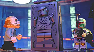 The Carbonite Scene in LEGO Star Wars is Amazing