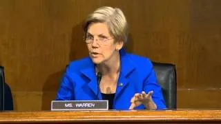 Elizabeth Warren Questions Fed Chair Yellen Over Too Big To Fail