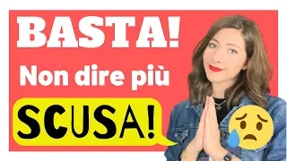 SMETTILA di dire "SCUSA!" (È banale, dai!) - Alternative per Parlare ITALIANO Fluentemente! 😎🤓😏🙃
