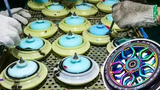 HOW SCOOTER WHEELS ARE MADE!