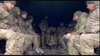 Ukrainians Marines  surrendering to Russians