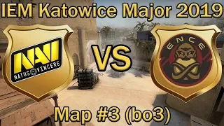 ФИНАЛ или ВЫЛЕТ для НАВИ | NaVi vs ENCE Map #3 de_mirage (bo3) [RU] | IEM Katowice Major