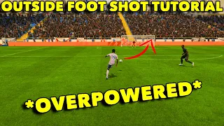 THE MOST OVERPOWERED SHOT IN FIFA 23! | Outside Foot Shot Tutorial - FIFA 23 Ultimate Team