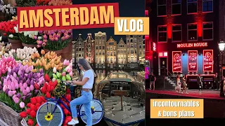 Vlog à AMSTERDAM (ville incroyable)